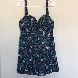 Torrid Mermaid Bathing Suit size 1 like New, no tags